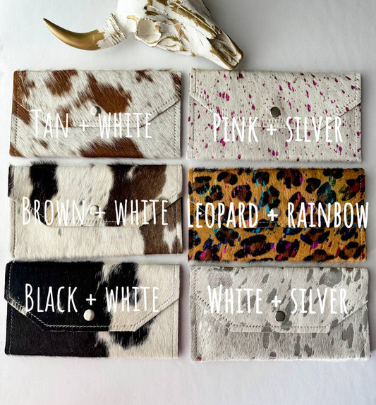 Western Cowhide Wallet