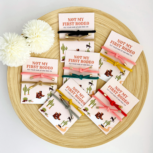 Not My First Rodeo Double Hair Tie