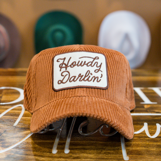 Howdy Darlin' Corduroy Hat