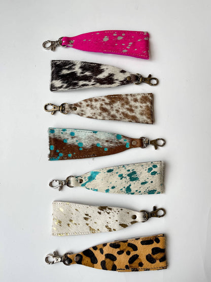 Cowhide Lip Balm Case