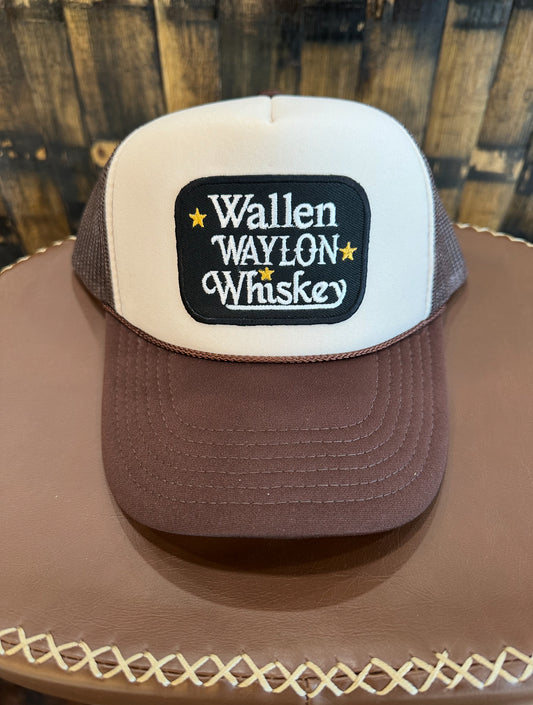 Wallen Waylon Whiskey Trucker