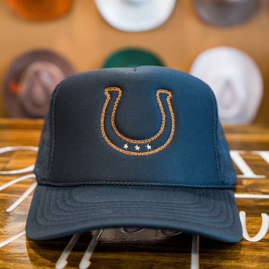 Horseshoe Western Trucker Hat
