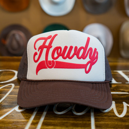 Howdy Western Trucker Hat