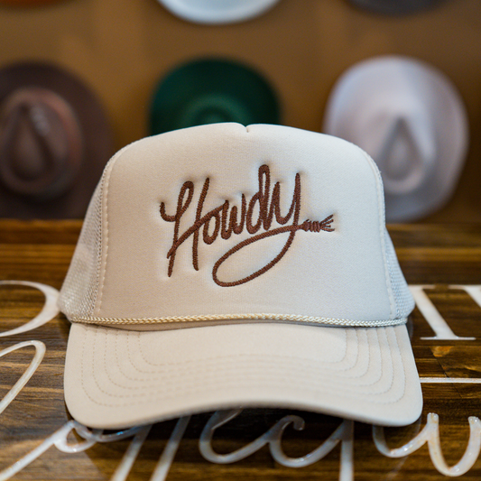 Howdy Rope Trucker Hat