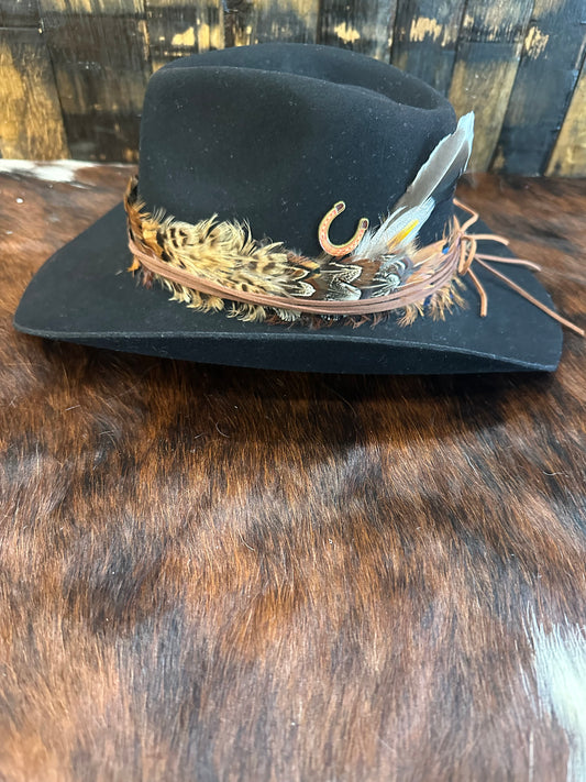 Black Custom Cowgirl Hat