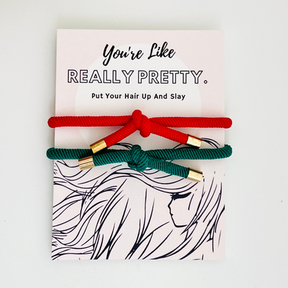Really Pretty Double Elastic Hair Tie